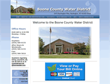 Tablet Screenshot of boonewater.com